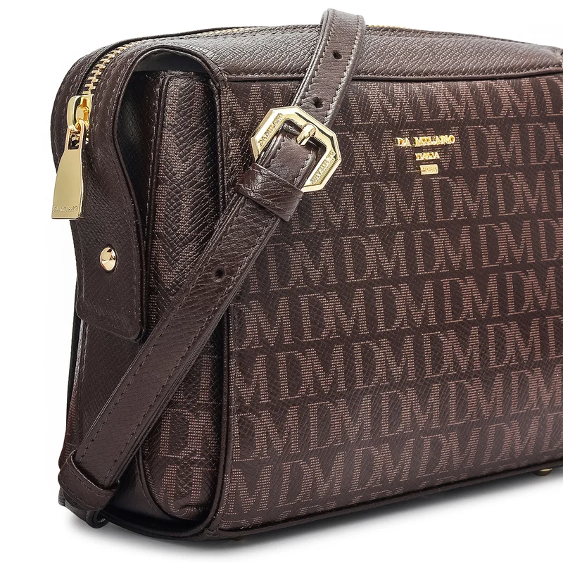 Da Milano Date Small Monogram Leather Sling - Date for Women | Best Price UAE